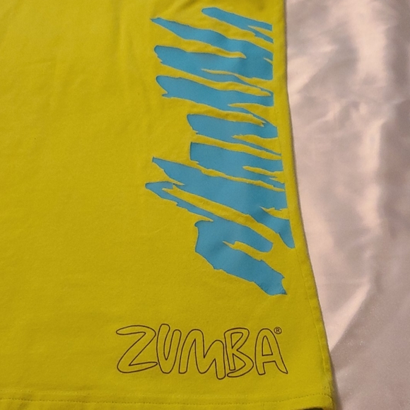 Zumba wear lime instructor tank top L lovely - Picture 6 of 6